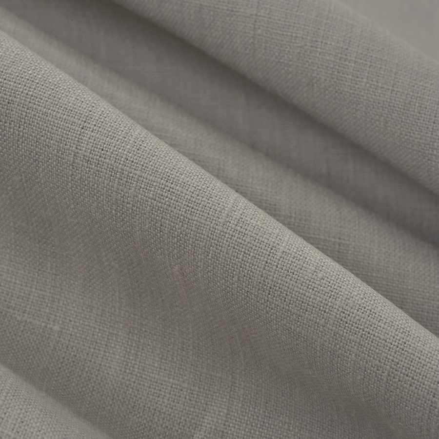 Pewter Linen Drapery Sample