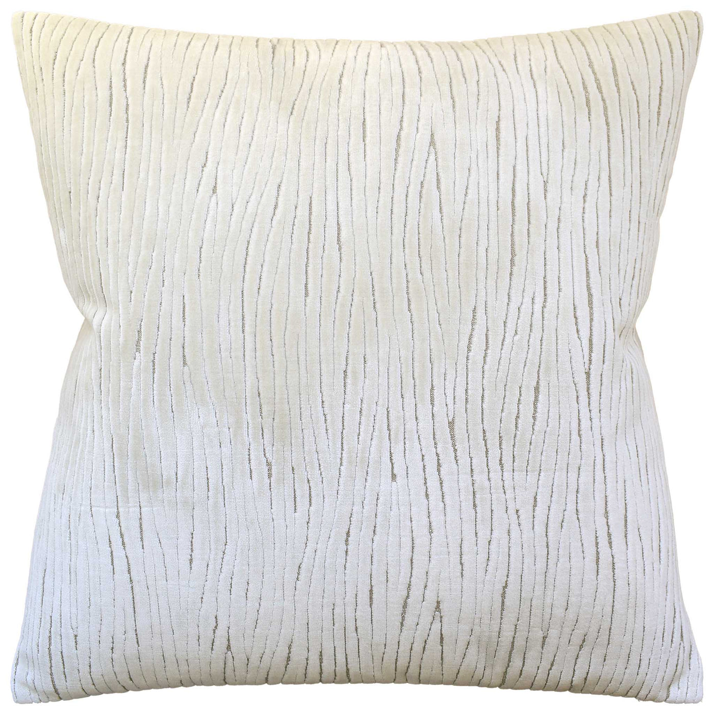 Wave Motion Pillow in Ivory