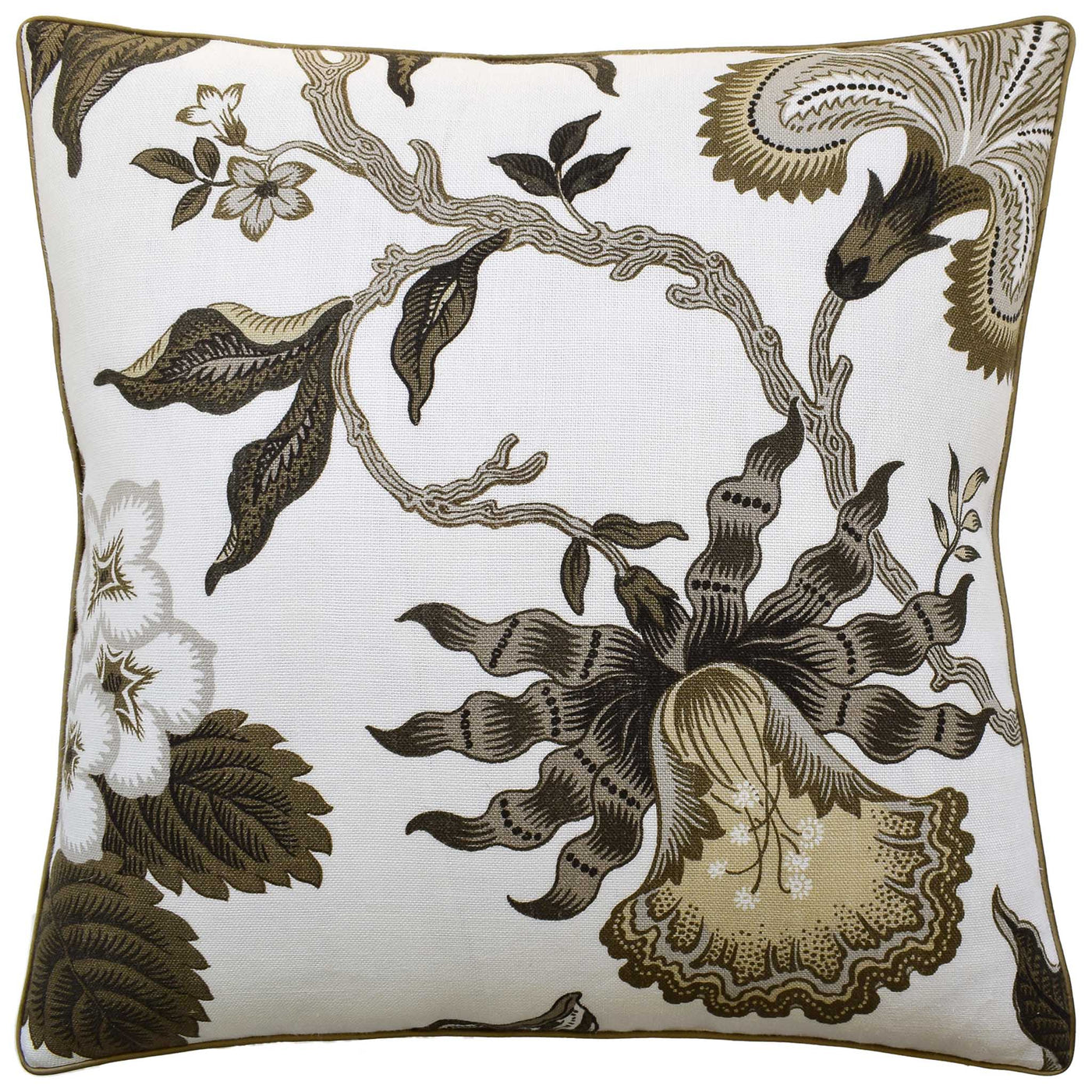 Hothouse Flower Pillow in Dusk