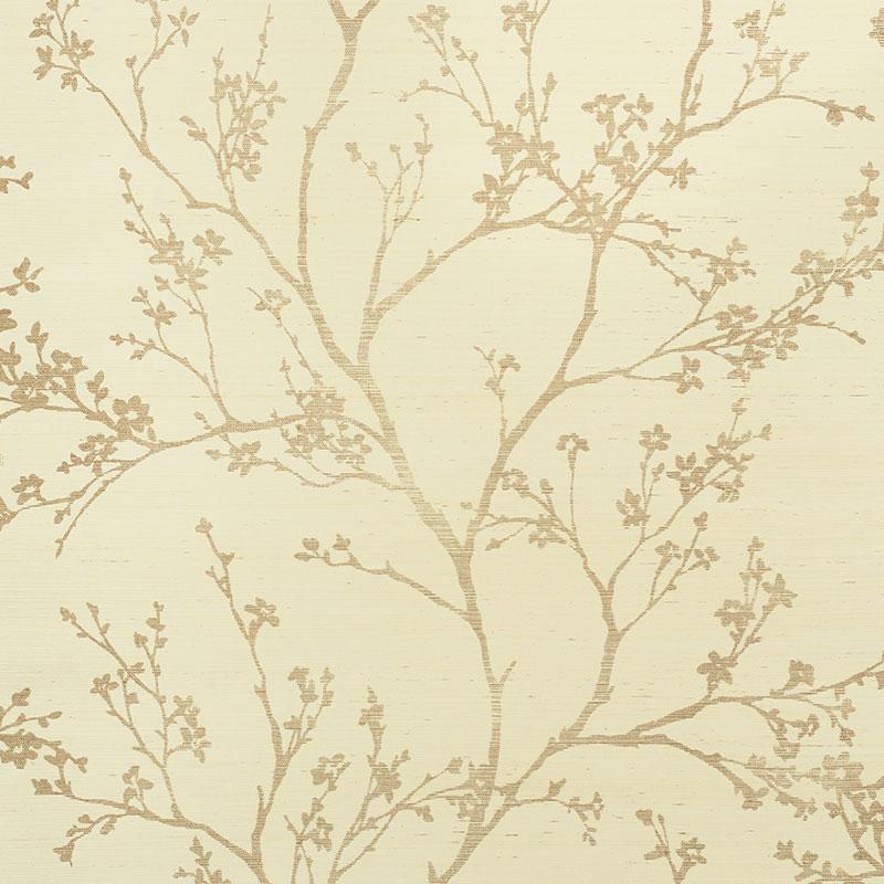 Twiggy Sisal in Gold On Ivory Sample