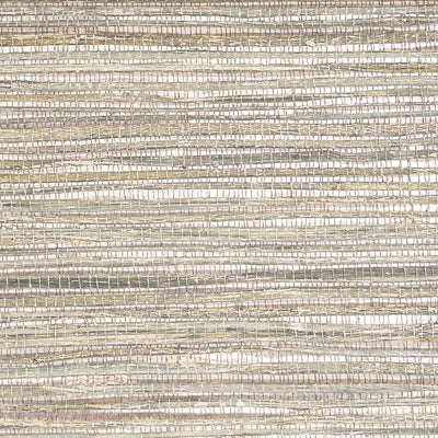 Metallized Flax Wallpaper