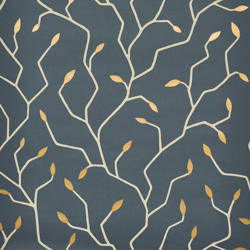 Cymbeline in Charcoal and Gold Sample