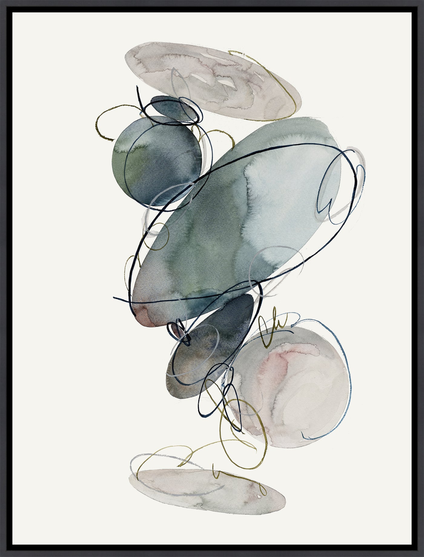 Oval Orbit I by Sara Brown