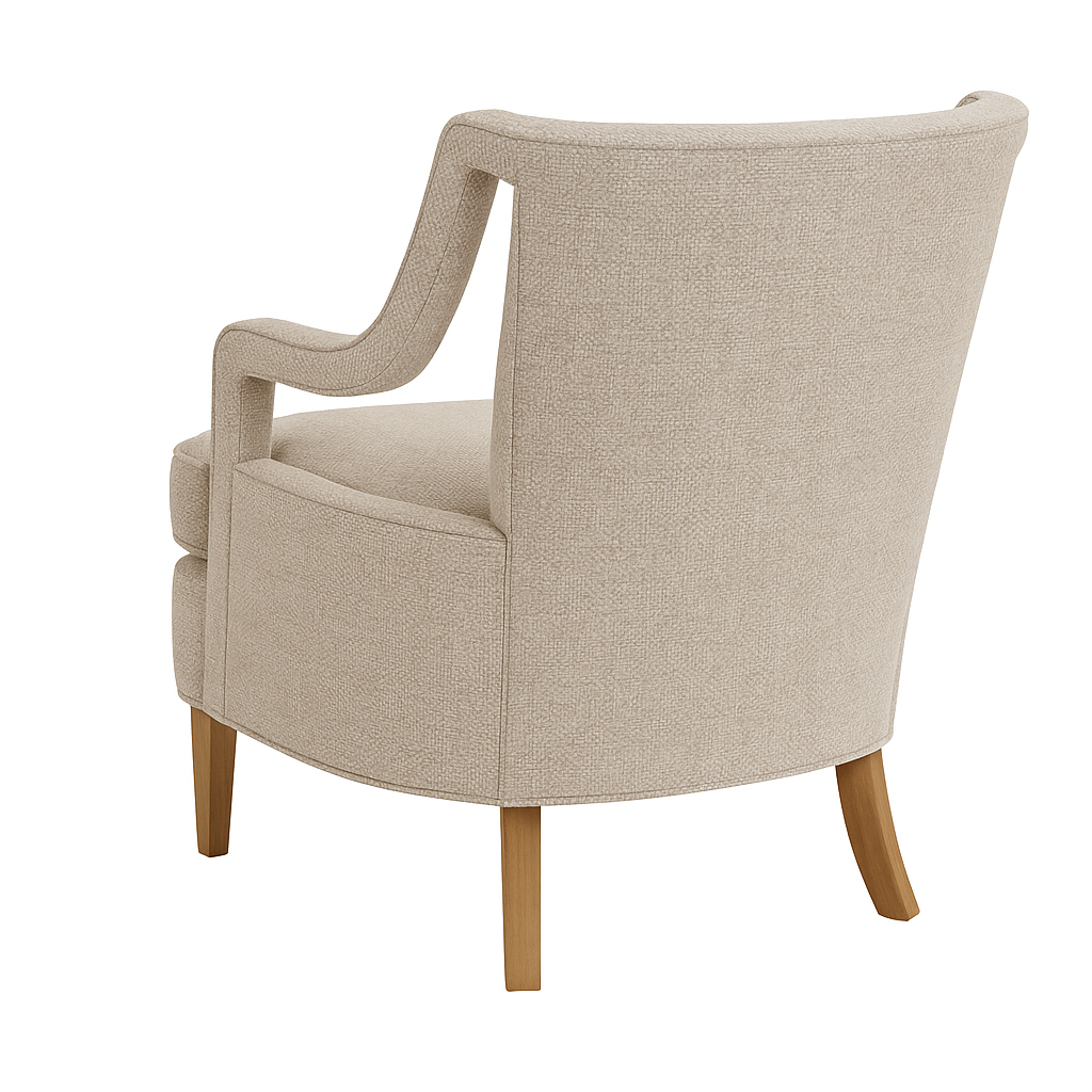 Aero Lounge Chair in Hemp Tweed