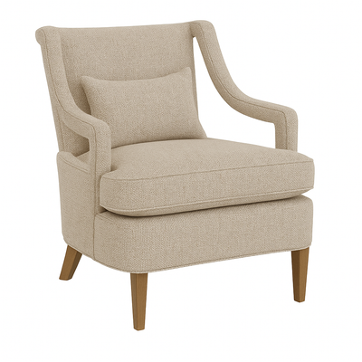 Aero Lounge Chair in Hemp Tweed