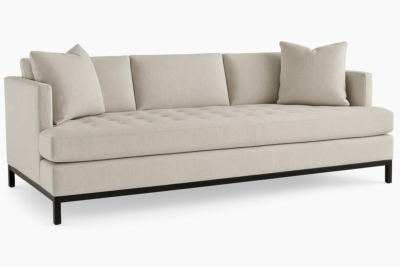 Alexander Sofa in Brown Sugar Tweed