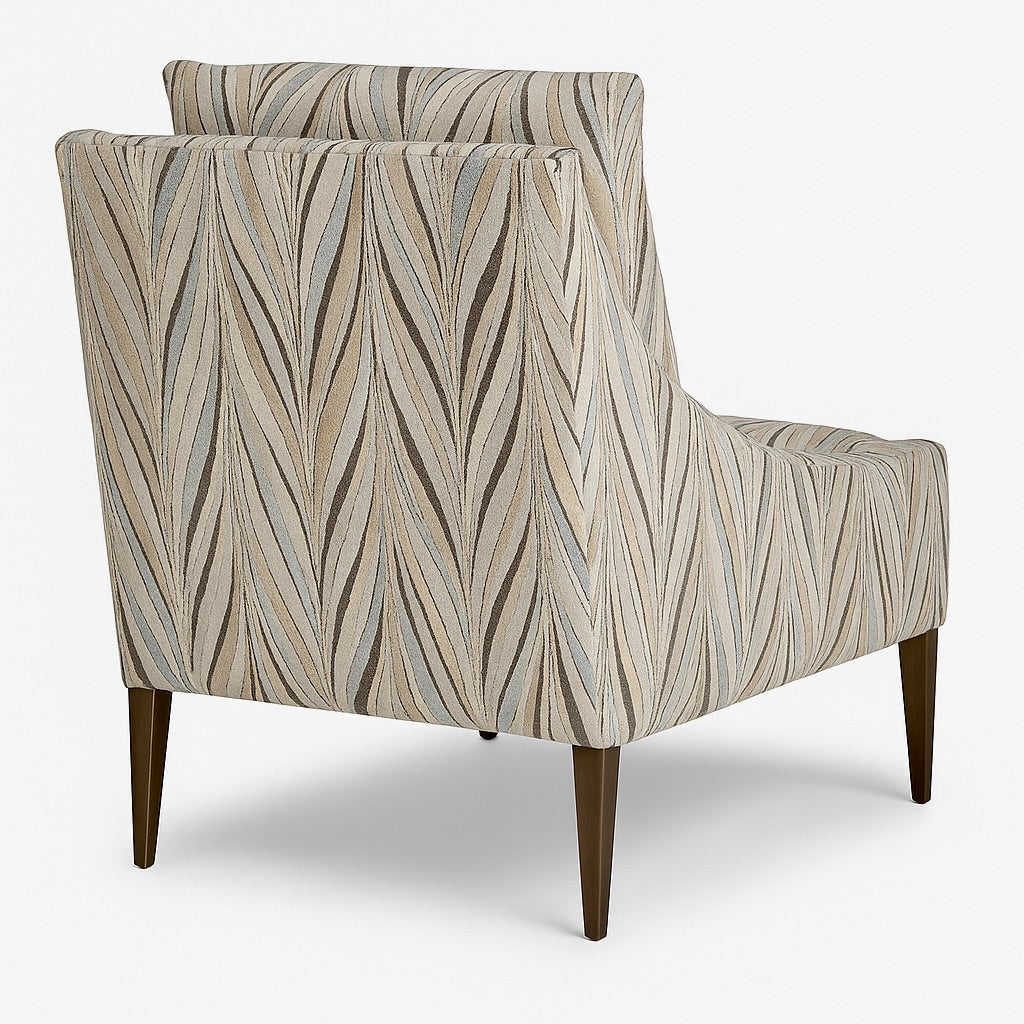 Aris Chair in Feather Velvet
