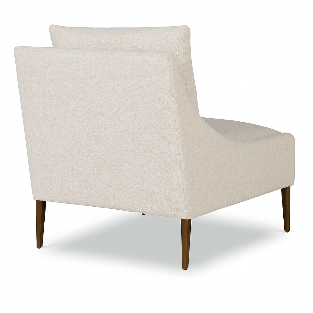 Aris Chair in Teddy Boucle