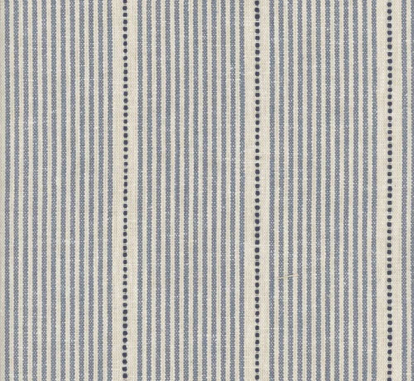 Aero Lounge Chair in Blue Ticking Stripe