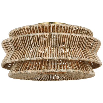 Antigua XL Drum Semi-Flush Mount