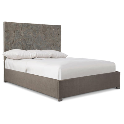 Calvera Teak Upholstered King Bed