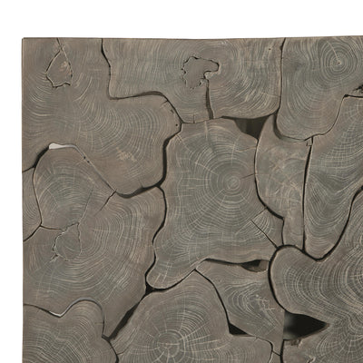 Calvera Teak Upholstered King Bed