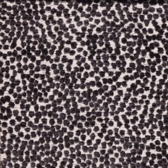 Milo Club Chair in Charcoal Dot Velvet