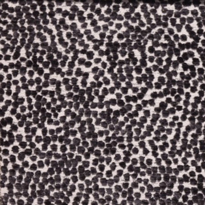 Milo Club Chair in Charcoal Dot Velvet