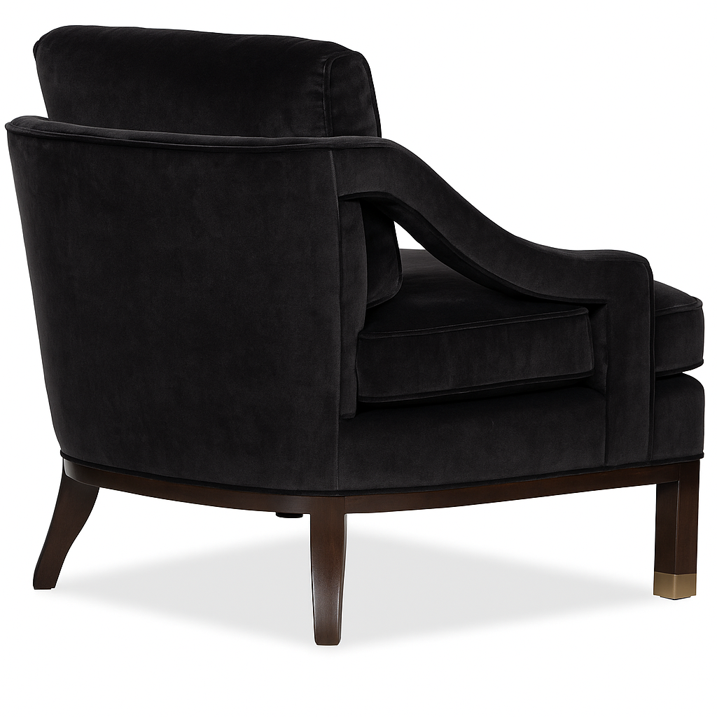 Cheshire Chair in Stone Velvet