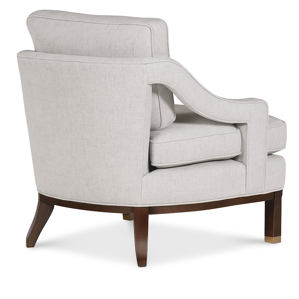 Cheshire Chair in Brown Sugar Tweed