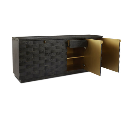 Tessitore Four Door Credenza