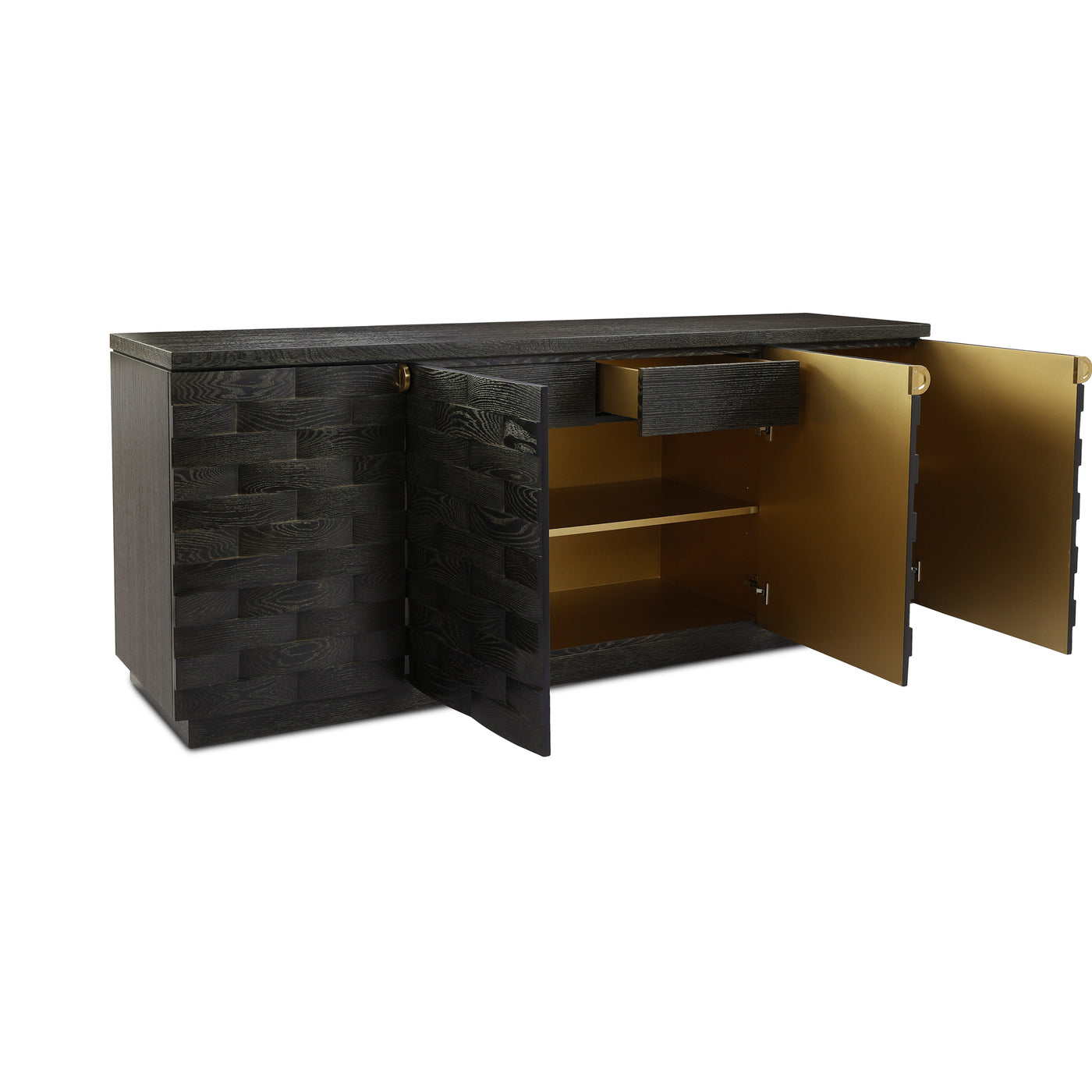 Tessitore Four Door Credenza