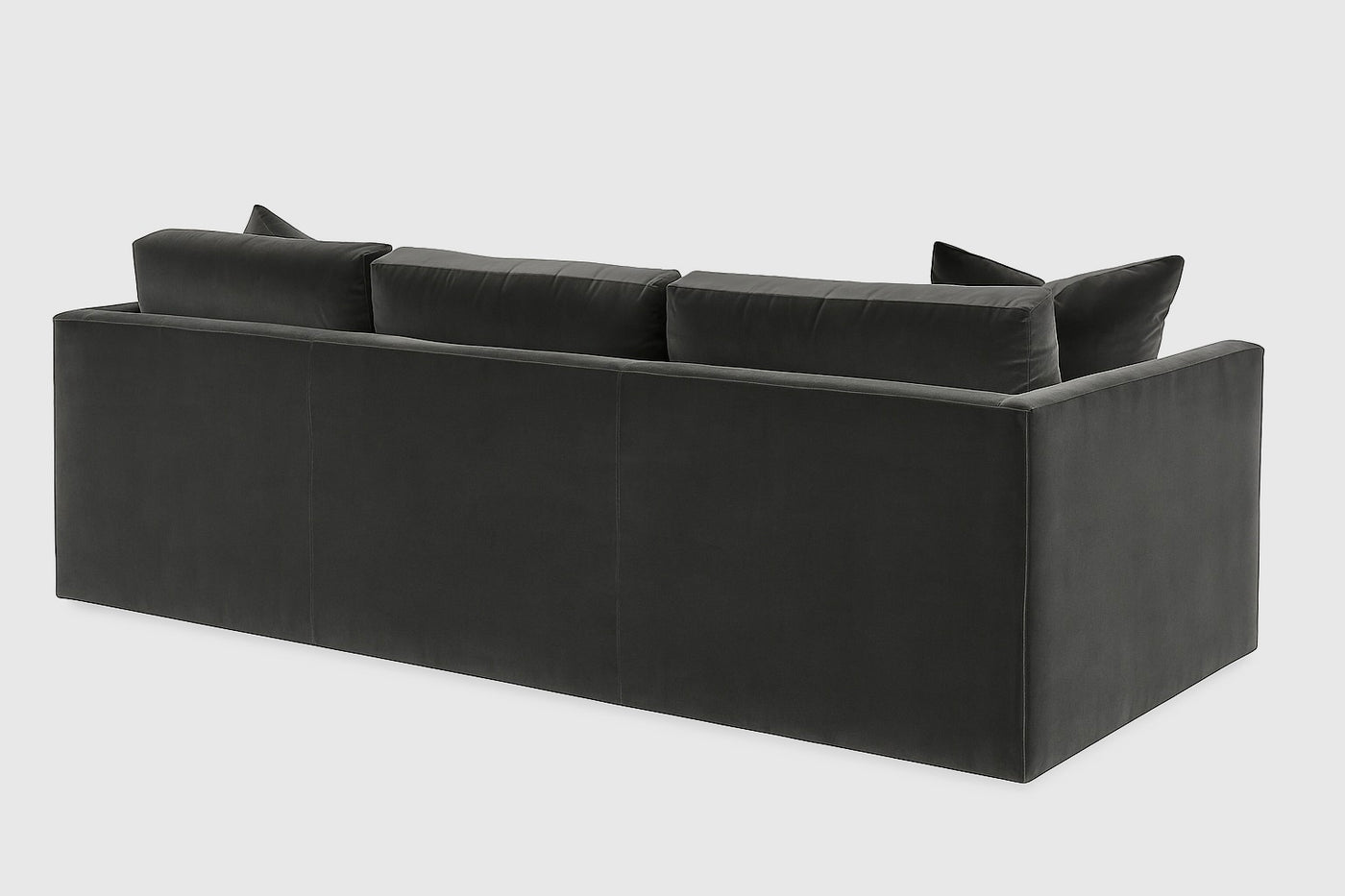 Ellison Sofa in Stone Velvet