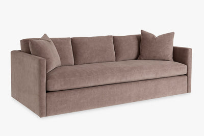 Ellison Sofa in Caramel Velvet