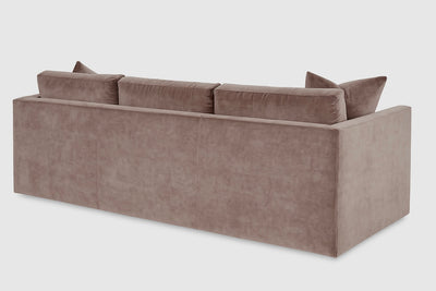 Ellison Sofa in Caramel Velvet