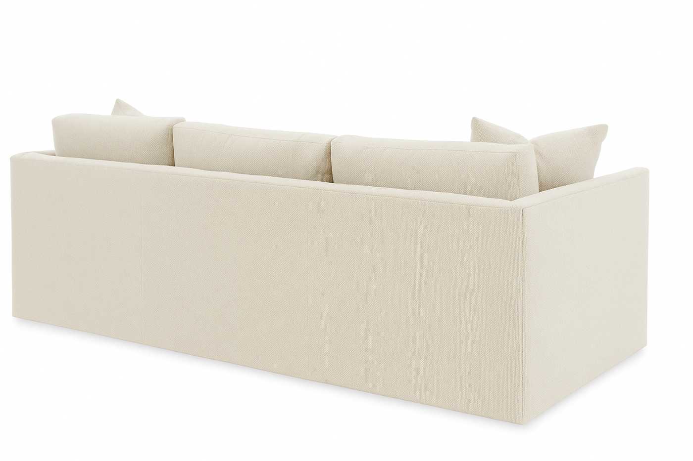 Ellison Sofa in Sherpa White