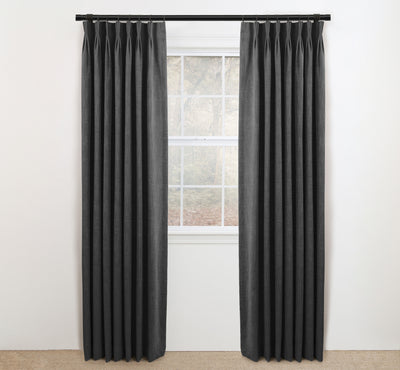 Plain Linen Fabric Drapery Panels