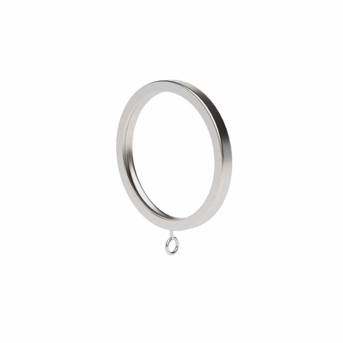 Edge Drapery Set- Driftwood & Satin Nickel