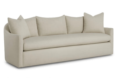 Ivy Sofa in Champagne Velvet