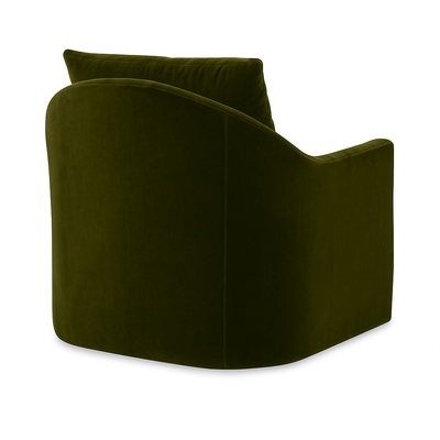 Ivy Swivel Chair in Fern Velvet