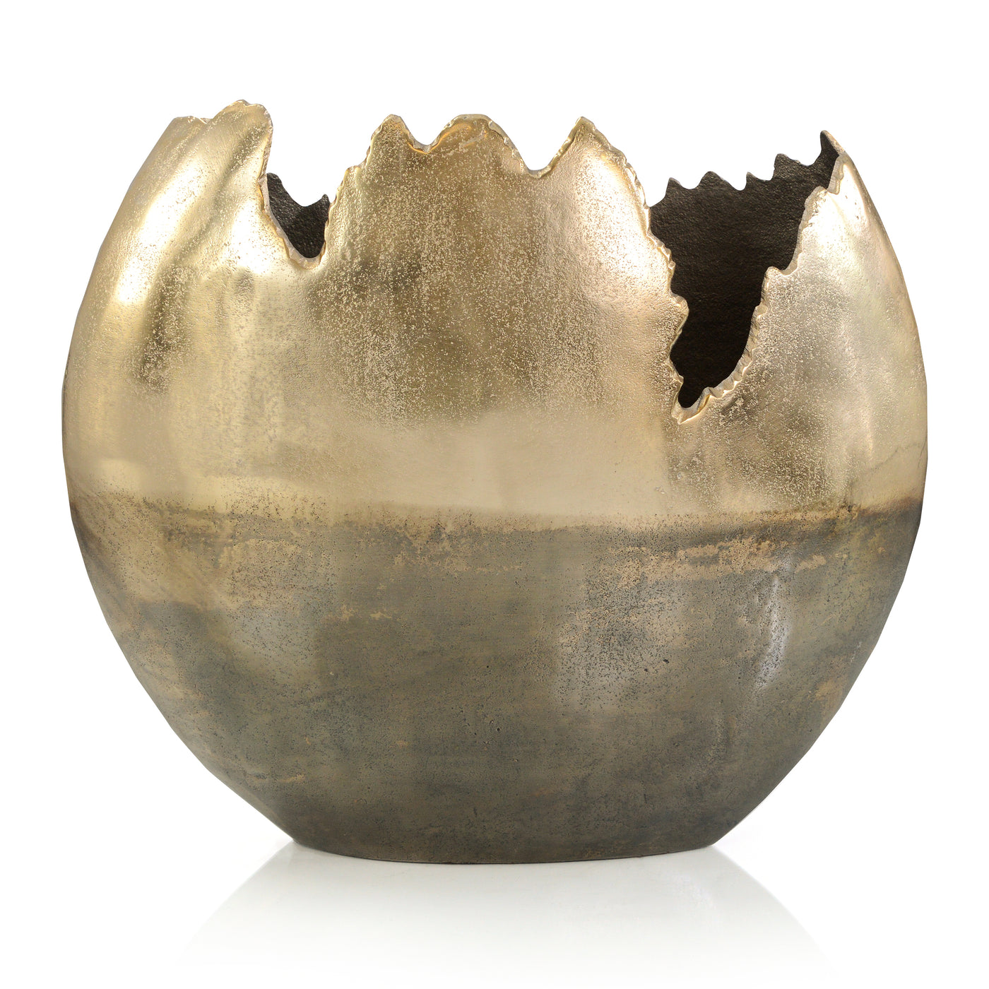 Matterport Aluminum Gold Vase