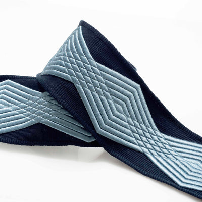 Drapery Panel-Loom Navy