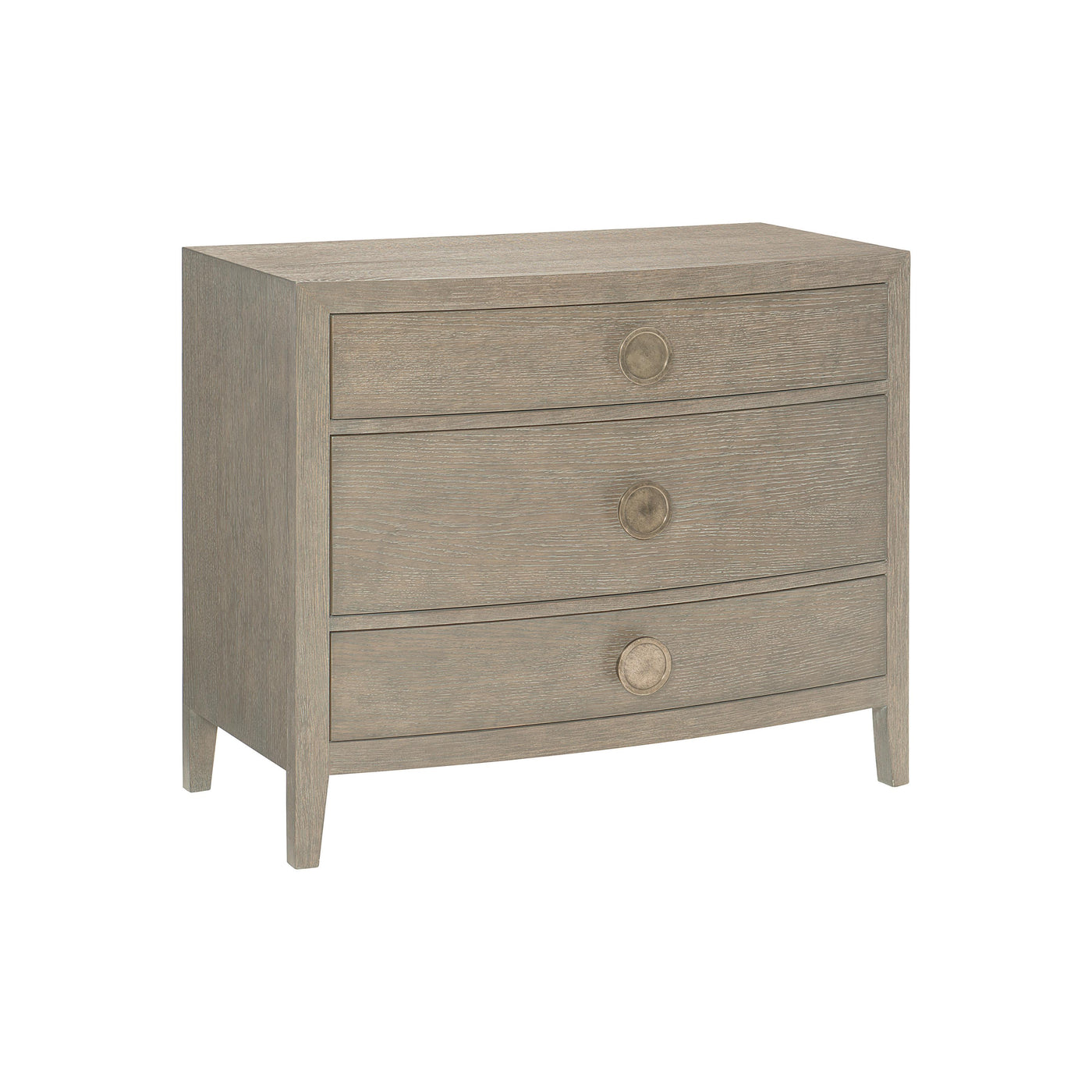 Lidia Bedside Chest in Greige