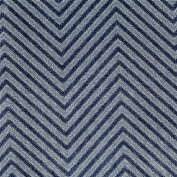 Kora Lounge Chair in Marine Chevron