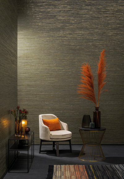 Metallic Strie Wallpaper