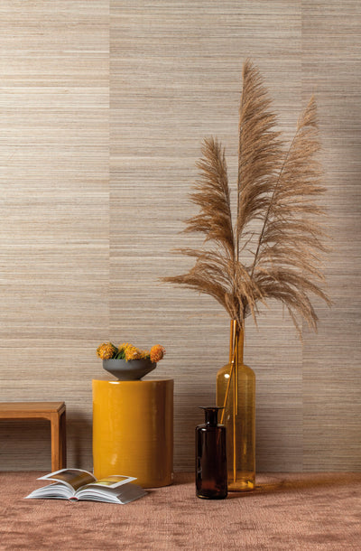 Metallic Strie Wallpaper