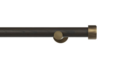Edge Drapery Set- Mink & Satin Bronze