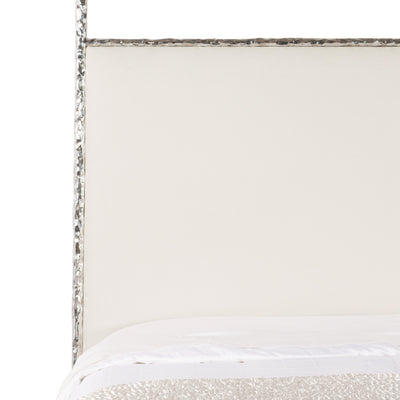 Oscar Fabric Canopy King Bed