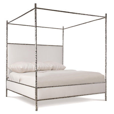 Oscar Fabric Canopy King Bed