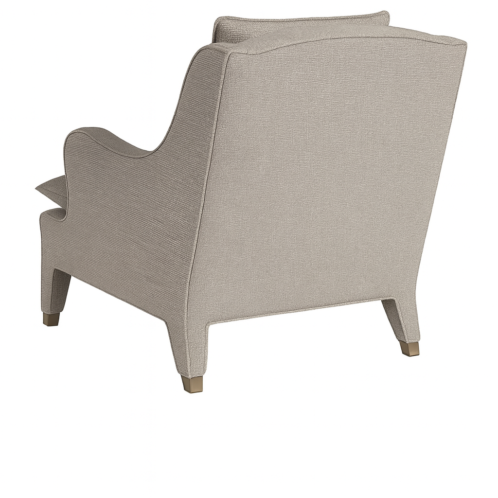 Sophie Lounge Chair in Mineral Tweed