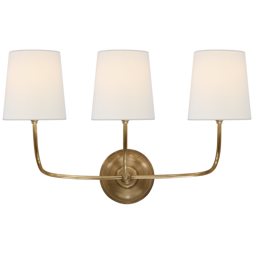 Vendome Triple Sconce