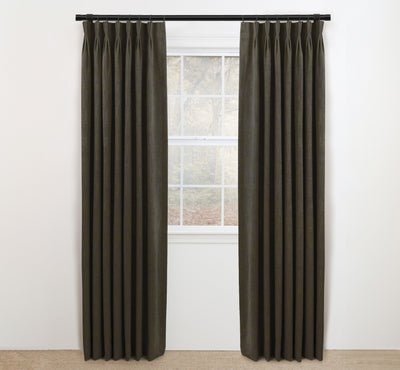 Plain Linen Fabric Drapery Panels