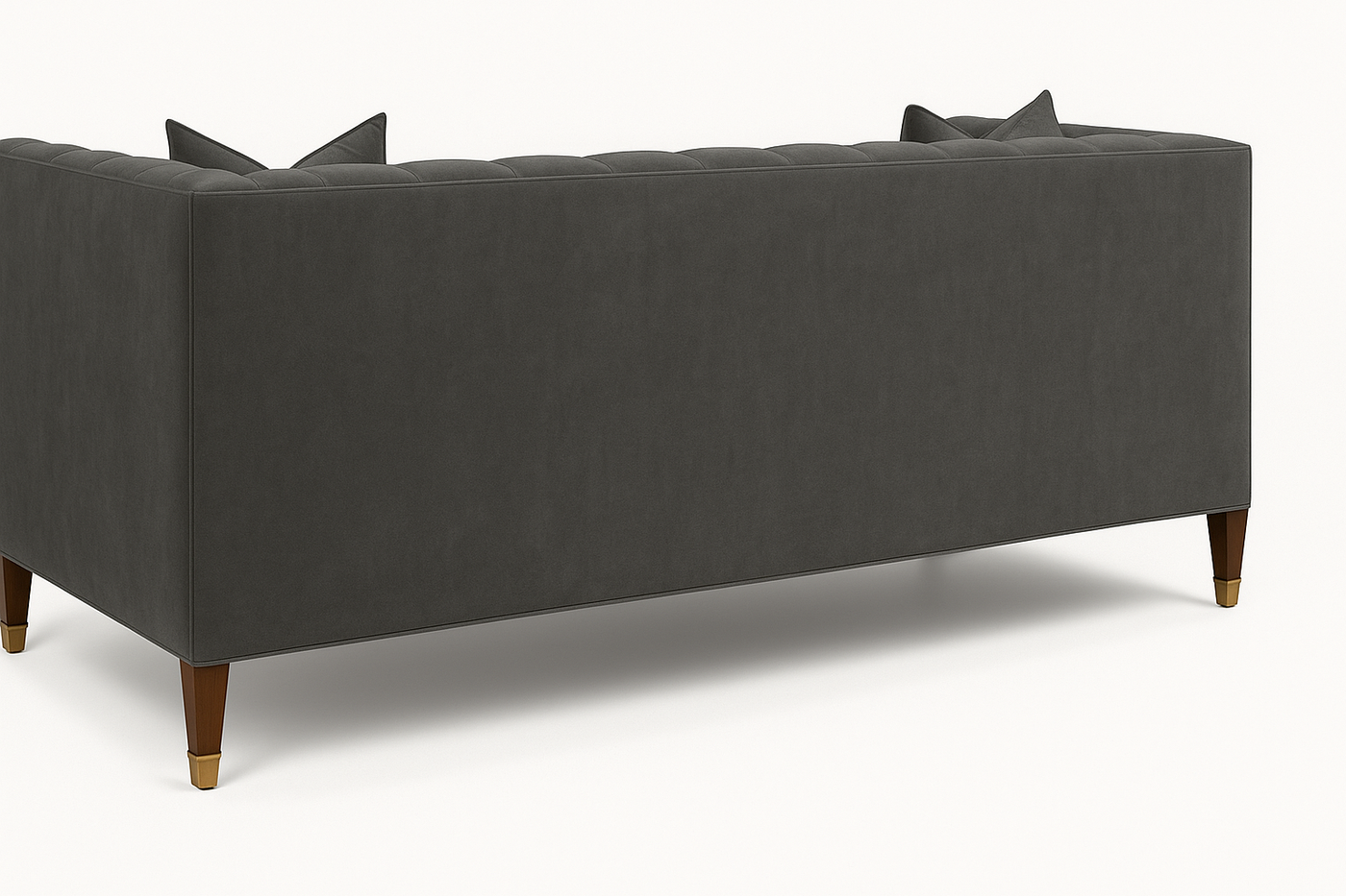 Whitemore Sofa in Stone Velvet