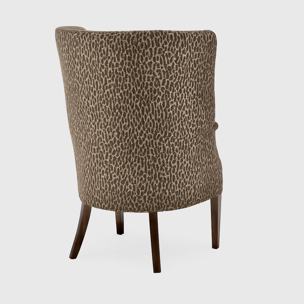 Winslow Wing Chair in Sable Back