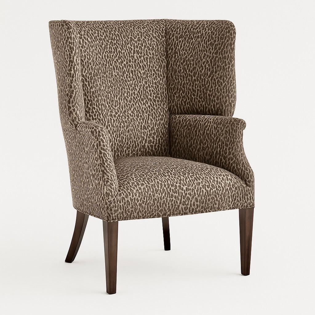 Winslow Wing Chair in Sable Back