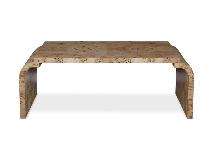 St. Pete Large Burl Cocktail Table