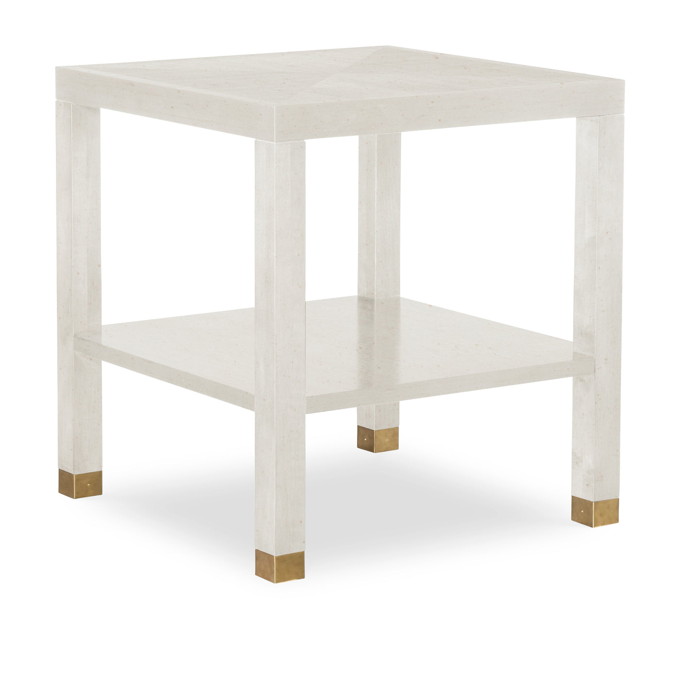 Trevor Square Side Table w/Wood Top
