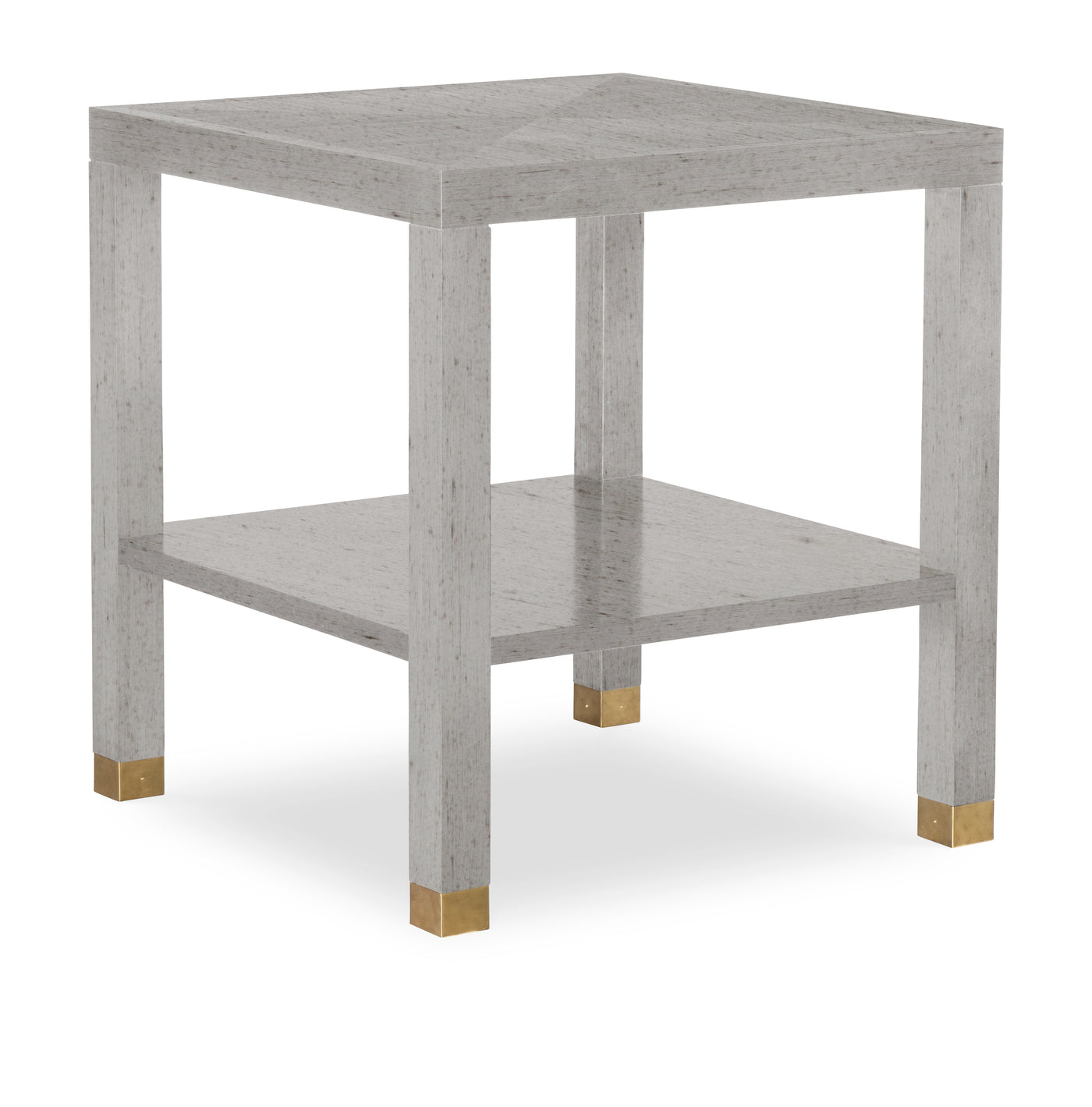 Trevor Square Side Table w/Wood Top