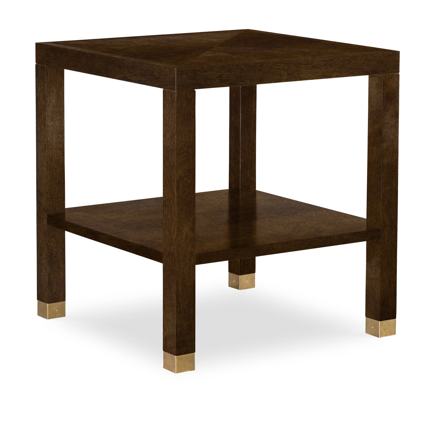 Trevor Square Side Table w/Wood Top