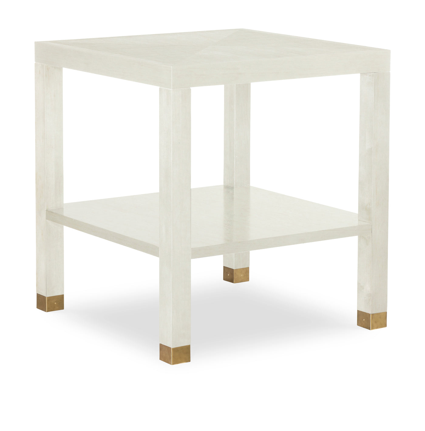 Trevor Square Side Table w/Wood Top